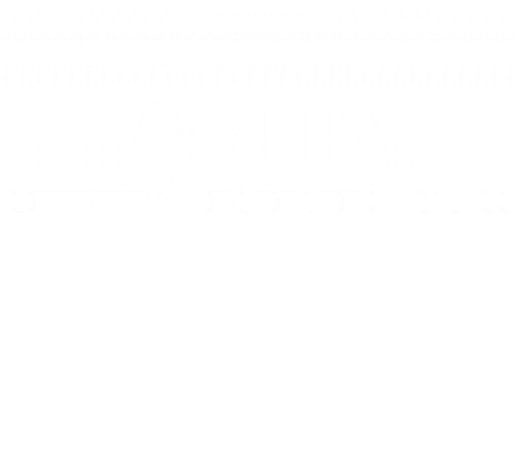 aqua technics white logo